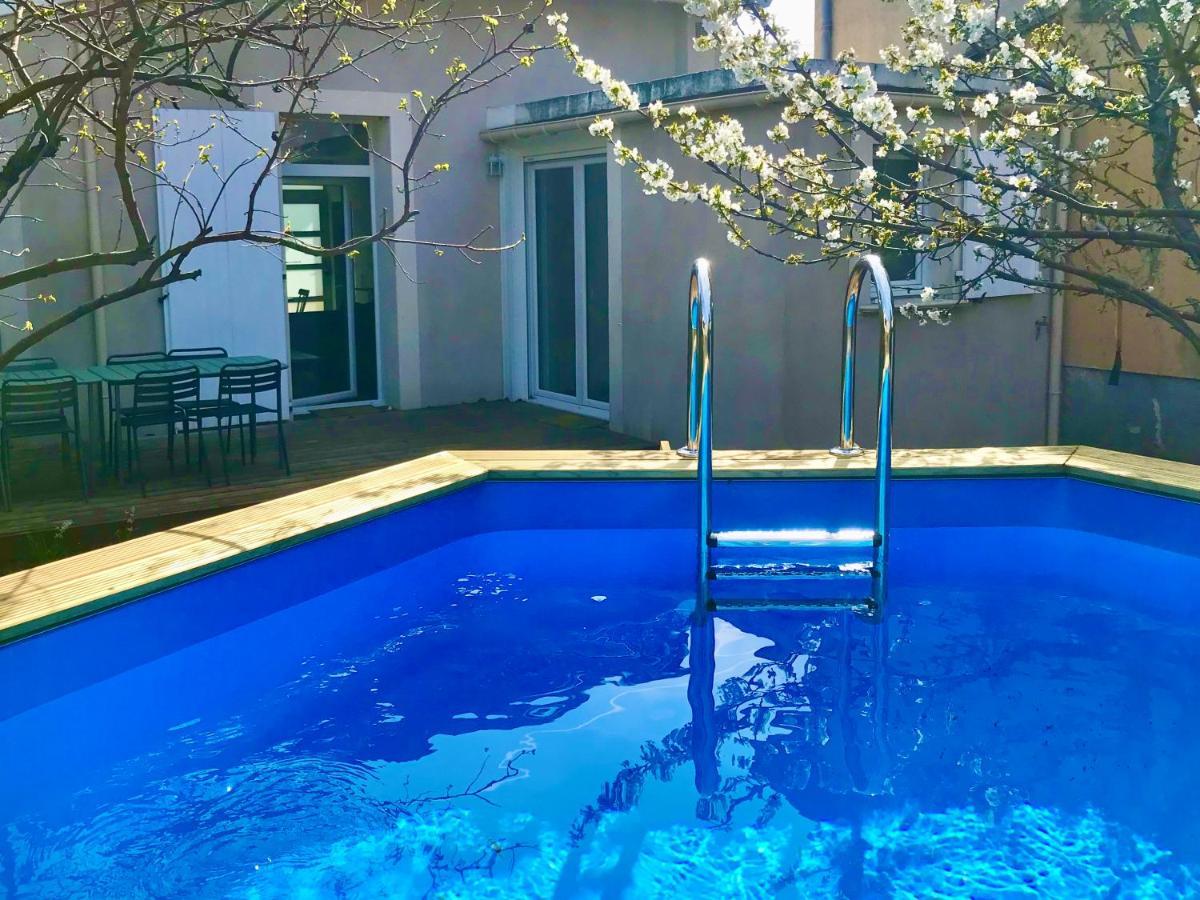 Charmante Maison Avec Piscine Quartier St James Montélimar Exterior foto